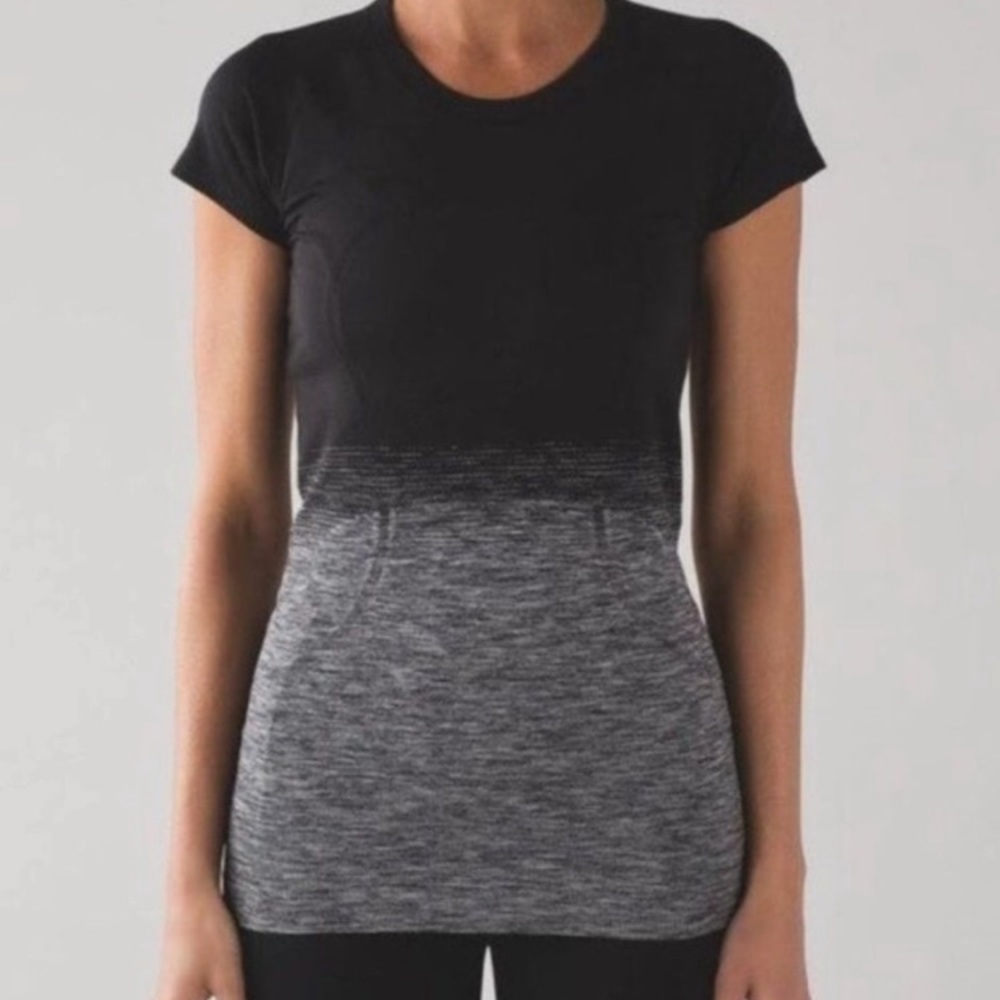 Lululemon Sz 10 Ombre Swiftly Tech Top